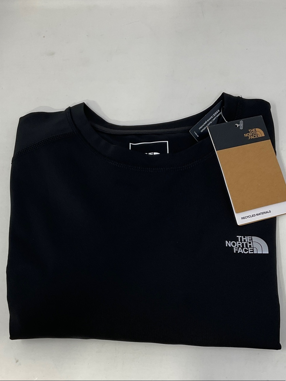 The North Face Black Crewneck Pullover with Logo